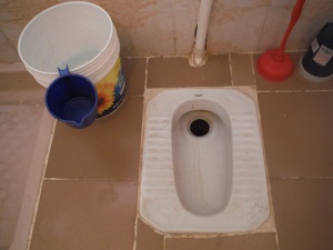 My aim improved at a record rate since I am in charge of cleaning my toilet.